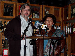 Angel Millán y Cristina Nestares. Foto: Juanma Cantos.