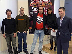 Rueda de prensa Piorno Rock 2009. Foto: Juan Jesús García