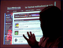 Presentación de BuscaMusica.org. Foto: Sitoh Ortega