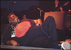 Buddy Miles. Foto: Juan Jes&uacute;s Garc&iacute;a