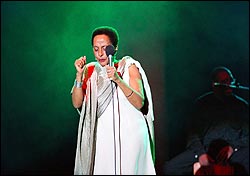 Susana Baca. Foto: Jos&eacute; Rojas.