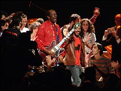 Chuck Berry. Foto: Juan Jes&uacute;s Garc&iacute;a.