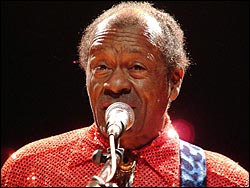 Chuck Berry. Foto: Juan Jes&uacute;s Garc&iacute;a.