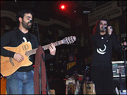 Fran Fern&aacute;ndez y Fede Com&iacute;n. Foto: Juan Jes&uacute;s Garc&iacute;a.