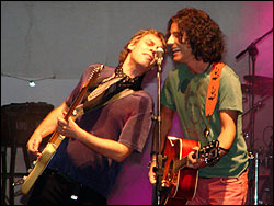 Ariel Rot y Coti. Foto: Juan Jes&uacute;s Garc&iacute;a