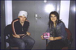 Amaral durante la entrevista. Foto: Juan Garrancho.