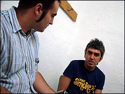 Alex Díez y Fermín Gámez. Foto: Marcos Carnero.