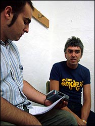 Alex Díez y Fermín Gámez. Foto: Marcos Carnero.