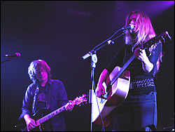 Nacho Vegas y Christina Rosenvinge. Foto: Juan Jesús García