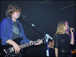 Nacho Vegas y Christina Rosenvinge. Foto: Juan Jesús García