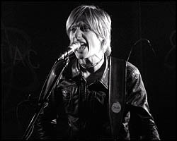 Crispian Mills, de The Jeevas. Foto: Paul Wheatcroft