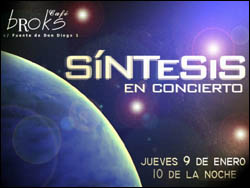 Cartel del concierto