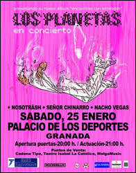 Cartel del concierto