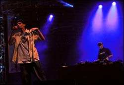 "Quilate" durante su actuación en la final del pasado año.