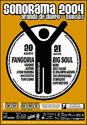 Cartel Sonorama 2004