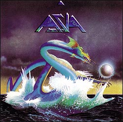 Asia, portada del primer &aacute;lbum