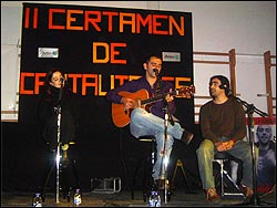 Tontxu con Patricia Fernández en la pasada edición.