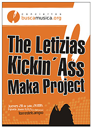 Cartel del concierto inaugural.