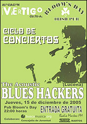 Cartel del concierto.