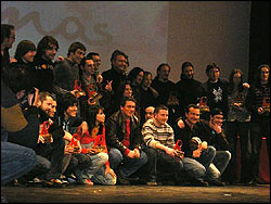 Los premiados. Foto: Ivonne Villamor.