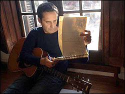 Jorge Drexler. Foto: Matilde Campodónico