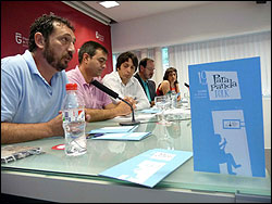 Rueda de prensa Parapandafolk. Foto: Juan Jesús García