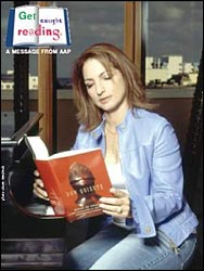 Gloria Estefan leyendo el Quijote
